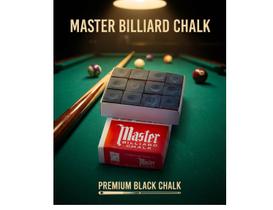 Giz Master Preto Profissional Bilhar Sinuca 1 Peça Giz Master Preto Profissional Bilhar Sinuca 1 Peça