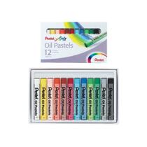 Giz Oil Pastel Óleo Pentel Arts 12 Cores PHN-12U