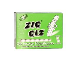 Giz Para Quadro Negro Branco Antialérgico - Zig Giz