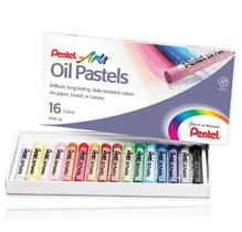 Giz Pastel Óleo 16 cores - Pentel -