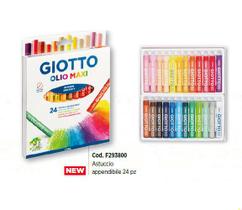 Giz Pastel Oleo Giotto 24 Cores - CANSON