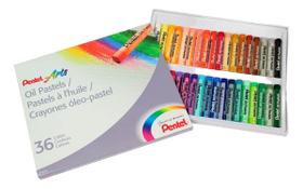 Giz Pastel Oleoso 36 Cores PENTEL Arts - PHN-36