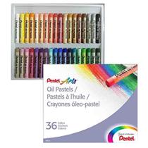 Giz Pastel Oleoso 36 Cores Pentel Arts