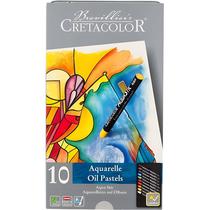 Giz Pastel Oleoso Aquarelavel Aqua Stic Cretacolor 10 Cores Giz Pastel Oleoso Aquarelavel Aqua Stic Cretacolor 10 Cores