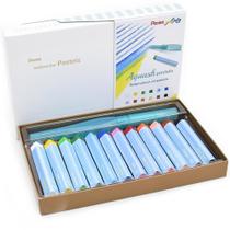 Giz Pastel Oleoso Aquarelavel Pentel - 12 cores