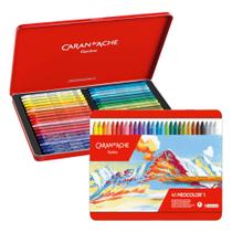 Giz Pastel Oleoso Caran D'Ache Neocolor I 40 Cores