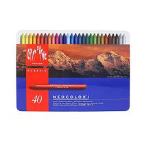 Giz Pastel Oleoso Caran D'Ache Neocolor I Com 40 Cores - Caran Dache