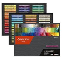 Giz Pastel Oleoso Caran D'Ache Neopastel 96 Cores