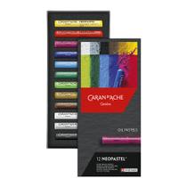 Giz Pastel Oleoso Caran D'Ache Neopastel com 12 Cores Giz Pastel Oleoso Caran D'Ache Neopastel com 12 Cores