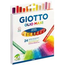 Giz Pastel Oleoso Maxi 24 Cores - Giotto
