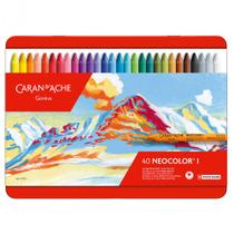 Giz Pastel Oleoso Neocolor I Cara D'ache 40 Cores