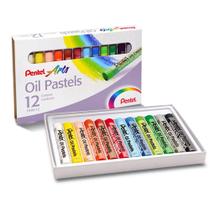 Giz Pastel Oleoso Pentel 12 16 25 36 50 cores