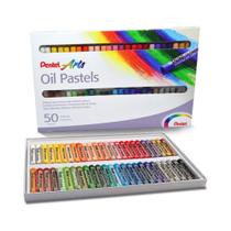 Giz Pastel Oleoso Pentel 50 Cores