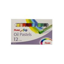 Giz Pastel Oleoso Pentel com 12 Cores PHN12 117049