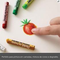 Giz Pastel Oleoso Pentel com 16 Cores Giz Pastel Oleoso Pentel com 16 Cores