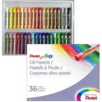 Giz Pastel Oleoso Pentel Com 36 Cores Pentel PHN-36