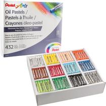 Giz Pastel Pentel Arts Profissional 12 Cores 432 Bastões Giz Pastel Pentel Arts Profissional 12 Cores 432 Bastões