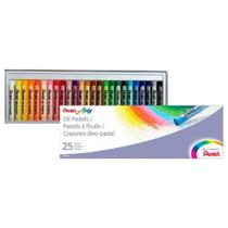Giz Pastel Phn25 - Oleoso 25 Cores Pentel Giz Pastel Phn25 - Oleoso 25 Cores Pentel