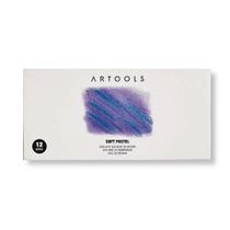 Giz Pastel Seco Artools Soft Pastel com 12 Cores 689166 Giz Pastel Seco Artools Soft Pastel com 12 Cores 689166