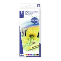 Giz Pastel Seco Carre Soft Staedtler Karat 12 Cores