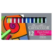 Giz Pastel Seco Cretacolor Hard Carré Starter 12 Cores