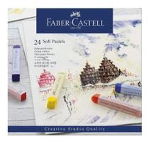 Giz Pastel Seco Faber Castell Creative Studio Longo Soft 24 Cores Giz Pastel Seco Faber Castell Creative Studio Longo Soft 24 Cores