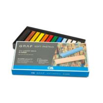 Giz Pastel Seco Graf 12 Cores Cis