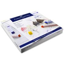 Giz Pastel Seco Longo Creative Studio 24 Cores Faber Castell Giz Pastel Seco Longo Creative Studio 24 Cores Faber Castell
