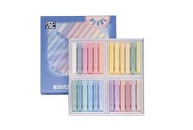 Giz Pastel Seco Nouvel Carré Sakura 24 Cores Perolizadas Giz Pastel Seco Nouvel Carré Sakura 24 Cores Perolizadas