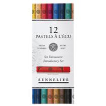 Giz Pastel Seco Sennelier Extra Soft 12 Cores