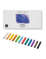 Giz Pastel Seco Soft 12 Cores Artístico Material Desenho Esfumado Realista Profissional Desenhar Giz Pastel Seco Soft 12 Cores Artístico Material Desenho Esfumado Realista Profissional Desenhar