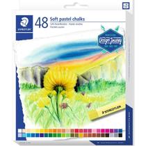 Giz Pastel Seco Staedtler Soft Karat 48 Cores 2430 C48 06 1 ed