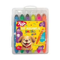 Giz Retrátil Aquarela Neon DAC 6 Cores