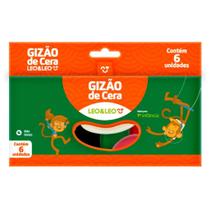 Gizão de Cera c/ 6 cores Primeira Infância Leonora Gizão de Cera c/ 6 cores Primeira Infância Leonora