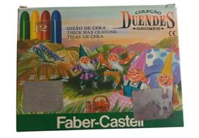 Gizão de cera Coleção Duendes 12 cores Faber Castell