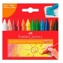 Gizão de cera com 12 cores 141112127009 - Faber-Castell Gizão de cera com 12 cores 141112127009 - Faber-Castell