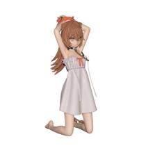GK Figure Rurudo Lion com anime Girl e suporte para telefone em PVC de 21 cm
