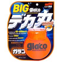 Glaco Big Cristalizador De Vidros Repe Água de Chuva 120ml Soft99