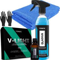 Gladius Vonixx 500ml Renovador Coating Vitrificador Vlight pro 50ml