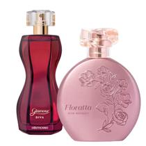 Glamour Diva Desodorante Colônia 75ml + Floratta Rose Bouquet Desodorante Colônia 75ml