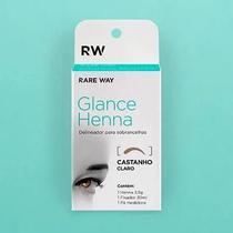 Glance henna sobrancelha castanho 3,5g cast claro Glance henna sobrancelha castanho 3,5g cast claro