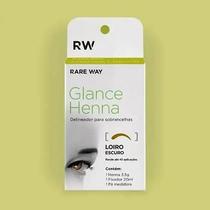 Glance henna sobrancelha loiro escuro 3,5g Glance henna sobrancelha loiro escuro 3,5g