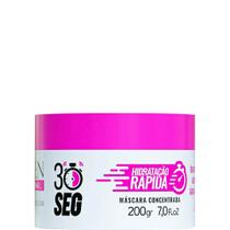 Glatten 30 Segundos - Máscara Concentrada Hidratação Rápida 200g Glatten 30 Segundos - Máscara Concentrada Hidratação Rápida 200g