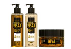 Glatten Abelha Real Shampoo e Condicionador e Máscara