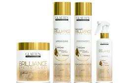 Glatten Brilliance Shampoo e Condicionador e Máscara e Leave-in Glatten Brilliance Shampoo e Condicionador e Máscara e Leave-in