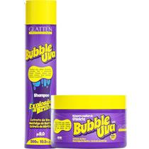 Glatten Bubble Uva - Kit Capilar de Chiclete Explosão de Brilho Duo (2 Produtos)