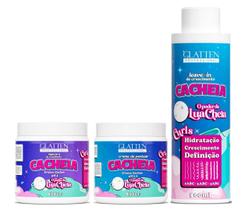 Glatten Cacheia Máscara e Creme de Pentear e Leave-in