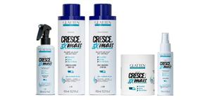 Glatten Cresce 3x Mais Shampoo e Condicionador e Máscara e Leave-in e Tônico