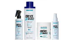 Glatten Cresce 3x Mais Shampoo e Máscara e Leave-in e Tônico