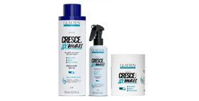 Glatten Cresce 3x Mais Shampoo e Máscara e Leave-in